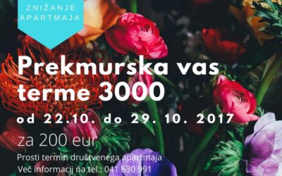 Znižanje apartmajev