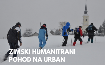 Zimski humanitarni pohod na Urban – tokrat malo drugače