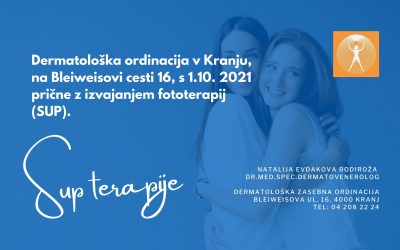 Fototerapije v Kranju