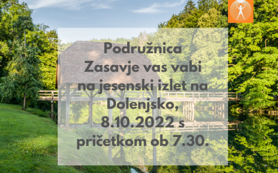 Vabilo na jesenski izlet