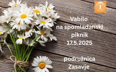 Vabilo na spomladanski piknik