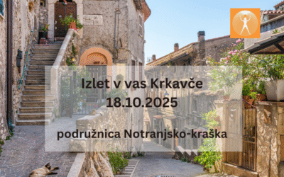 Izlet v vas Krkavče