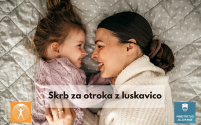 Skrb za otroka z luskavico